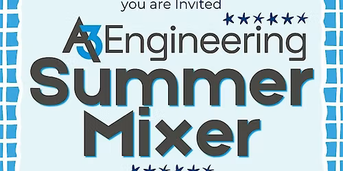 A3 Engineering Summer Mixer