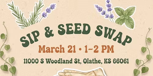 🌱 Sip & Seed Swap
