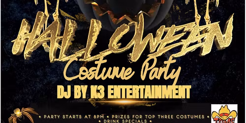 3RD ANNUAL HALLOWEEN COSTUME PARTY!