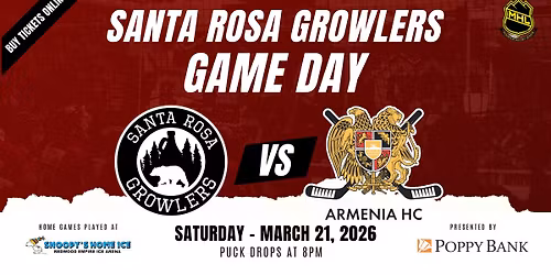 Santa Rosa NorCal Hockey - Growlers vs Armenia HC