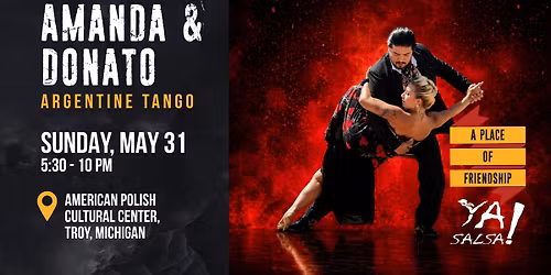 YA Salsa Social feat. ATD Amanda & Donato Argentine Tango