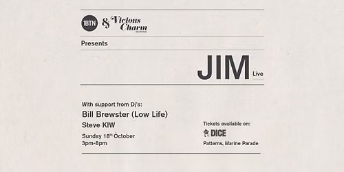 1BTN X Vicious Charm Presents JIM Live! 