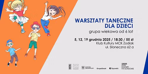 Warsztaty taneczne dla dzieci