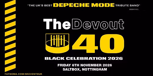 The Devout - Depeche Mode Tribute Act - Saltbox, Nottingham