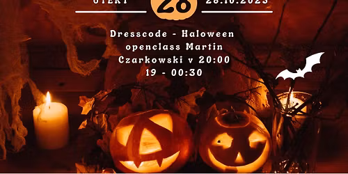 Haloween Sensual Latino Night Dj Martin Czarkowski  Openclass Salsa ve 20:00