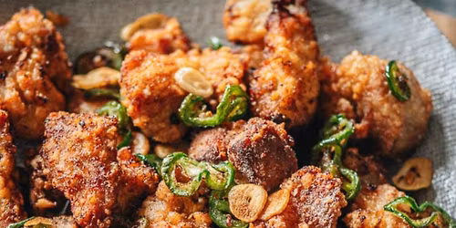 Chinese Salt and Pepper Pork Culinary Class