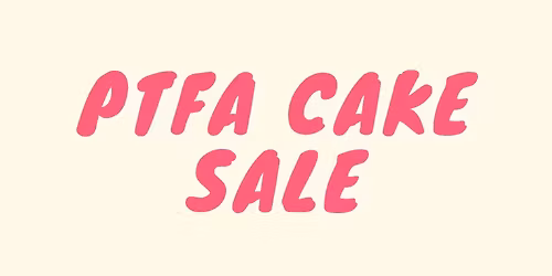 Preschool Cake Sale 
