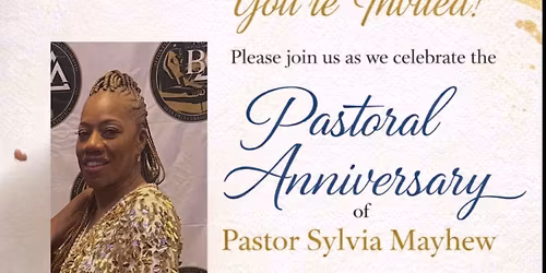 3rd Yr Pastoral Anniversary of Pastor Sylvia Mayhew