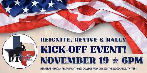 RVTX PAC Reignite, Revive & Rally Kick-Off Event!