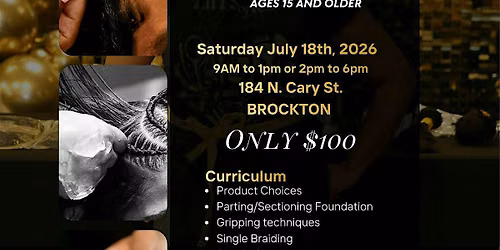 Hair Braiding And Styling Beginner Class