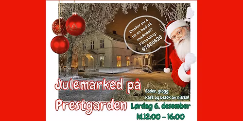 Julemarked p\u00e5 Prestgarden
