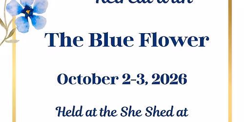 The Blue Flower Retreat October 2026
