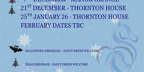 Dressage - 11th October 2025 - manor grange stud and show centre
