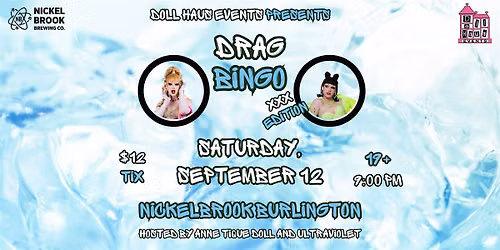 DRAG BINGO AT NICKELBROOK IN BURLINGTON!