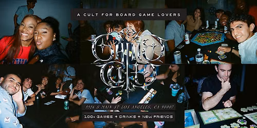 Board Game Night @ GAME CULT LA