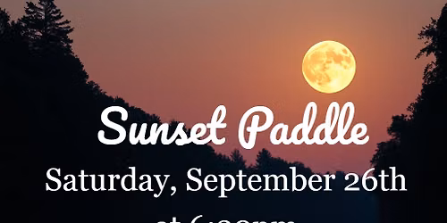 Harvest Moon Sunset Kayak Paddle on the Ashley River in Summerville