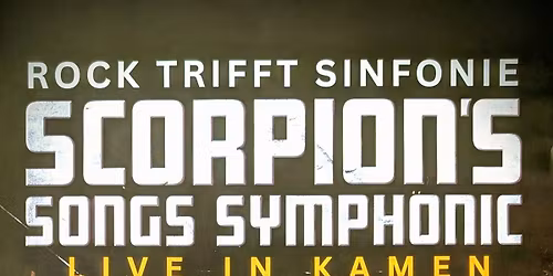 SCORPION\u00b4S SONGS SYMPHONIC - ROCK TRIFFT SINFONIE