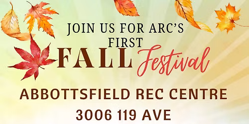 Abbottsfield Recreation Centre Fall Market