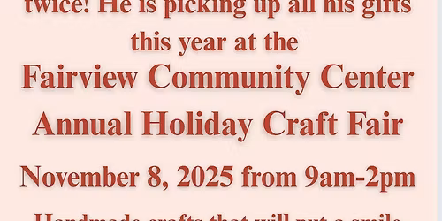 Annual Christmas Craft Fair