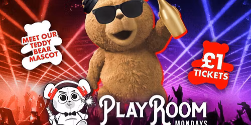 Playroom Mondays at Kremlin - \u00a31 Entry & \u00a33.50 Drinks