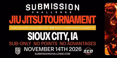 Submission Challenge Sioux City , IA Nov 14th 2026