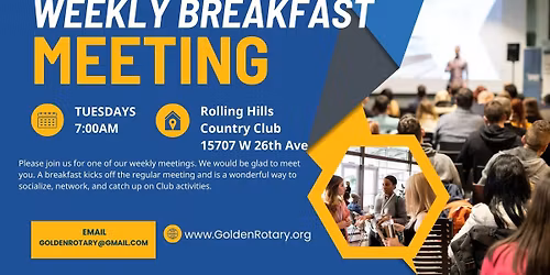 Tuesday Morning Meetings 