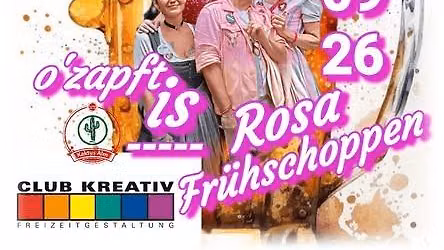 "Rosa Fr\u00fchschoppen" Club Kreativ