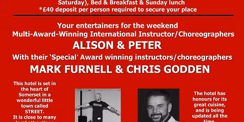 Line Dance Christmas Party Weekend