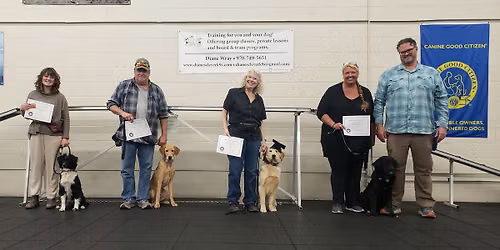 Basic Obedience Class at Creature Comforts