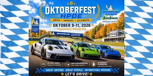 Peachstate PCA Oktoberfest HPDE