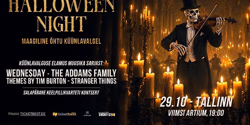 Halloween Night. K\u00fc\u00fcnlavalguse elamus