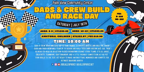 Dads & Crew build and Race Day