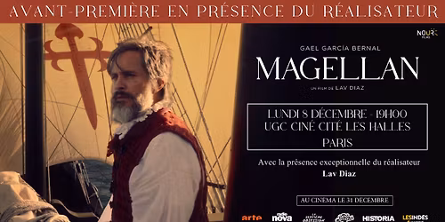 MAGELLAN en avant-premi\u00e8re avec Lav Diaz \u00e0 Paris ! 