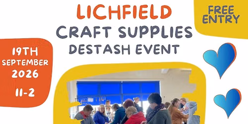 Chase Handmade Craft Supplies Destash Event - Lichfield