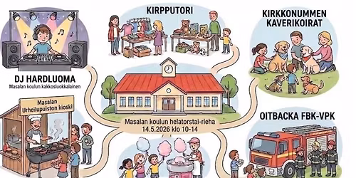 Masalan koulun helatorstai-rieha 14.5.2026