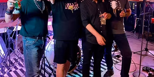 Velvet Kings ROCK Black Gold Harley Davidson Car and Bike Show