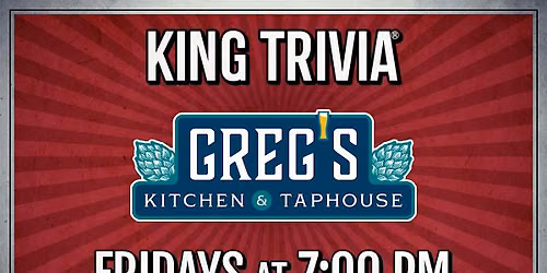 Trivia Night at Greg's Kitchen & Taphouse