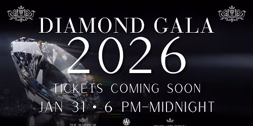 DIAMOND GALA 2026 - At The Warrior Hotel