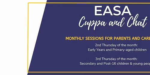 Parents\/Carers Cuppa and Chat Sessions -  Secondary and Post 16 children and young people 