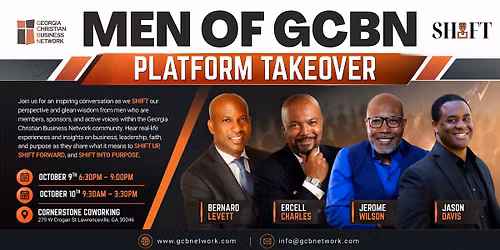 GCBN Presents Men of GCBN Platform Takeover 2026