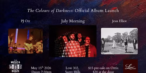 The Colours of Darkness Album Launch Show