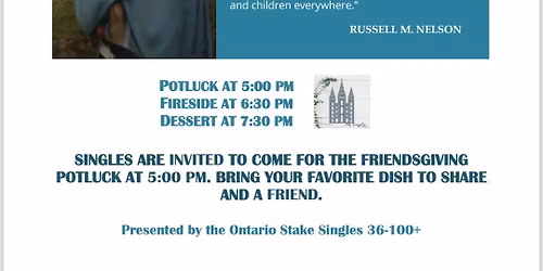 Ontario Stake Fireside