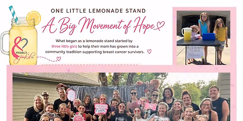 2026 Lemonade Stand Benefiting Project Pink\u2019d