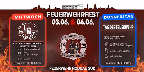 Tag der Feuerwehr Rodgau S\u00fcd - Familienfest mit Feuerwehr zum anfassen! \ud83d\ude92