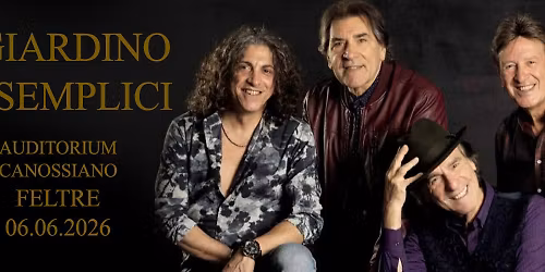 Il Giardino dei Semplici in concerto a Feltre