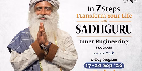 Inner Engineering In-Person Program in Dubai\ud83c\udf1f | Sept 17-20
