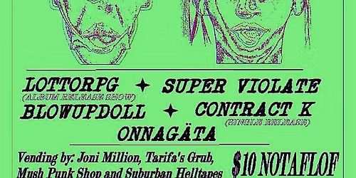 LOTTO RPG Record Release Show \u2014 Live Art Rock \/ Electro-Punk in Los Angeles