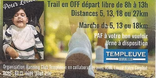 2e trail et marche de la vall\u00e9e du rieu de Barges