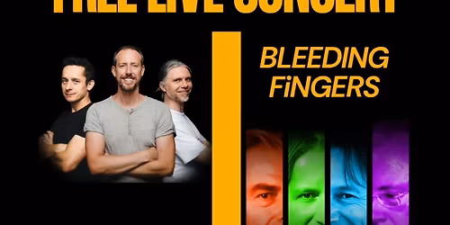 kostenloses Konzert: FELIX FRASER + BLEEDING FINGERS