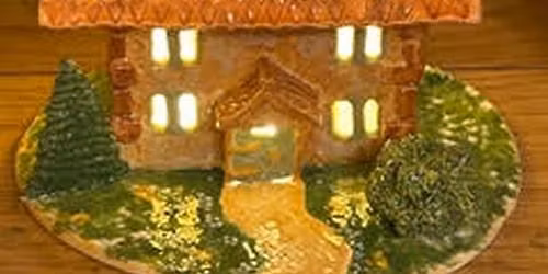 Evening Pottery Tea Light House 2 session workshop on Friday 17th April and Friday 1st May, 2026